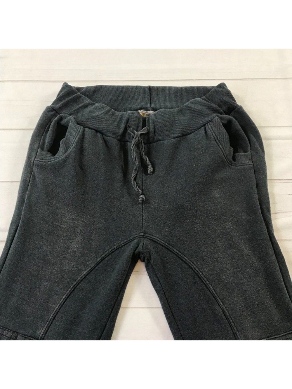 Aviator Nation Black & Yellow Track Pants Label Detail - Picture 2 of 12
